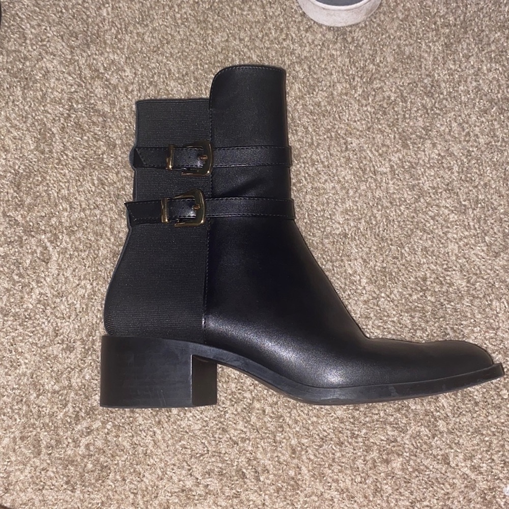Black Zara boots, gently used